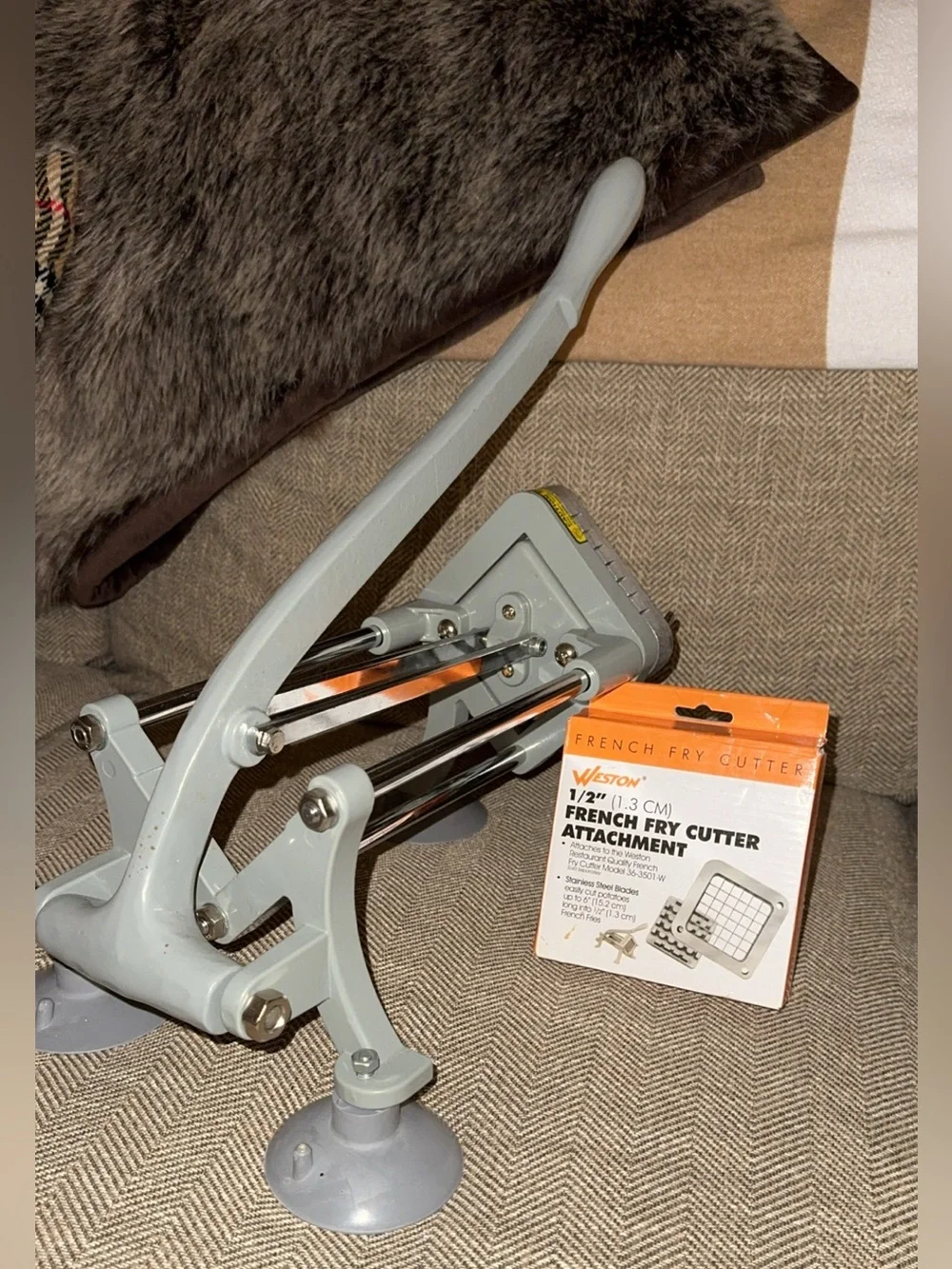 WESTON HEAVY DUTY FRENCH FRY CUTTER / COOK AND CHEFS TOOLS FOR KITCHEN